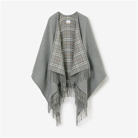 burberry checkwool cape grey|Burberry Limited.